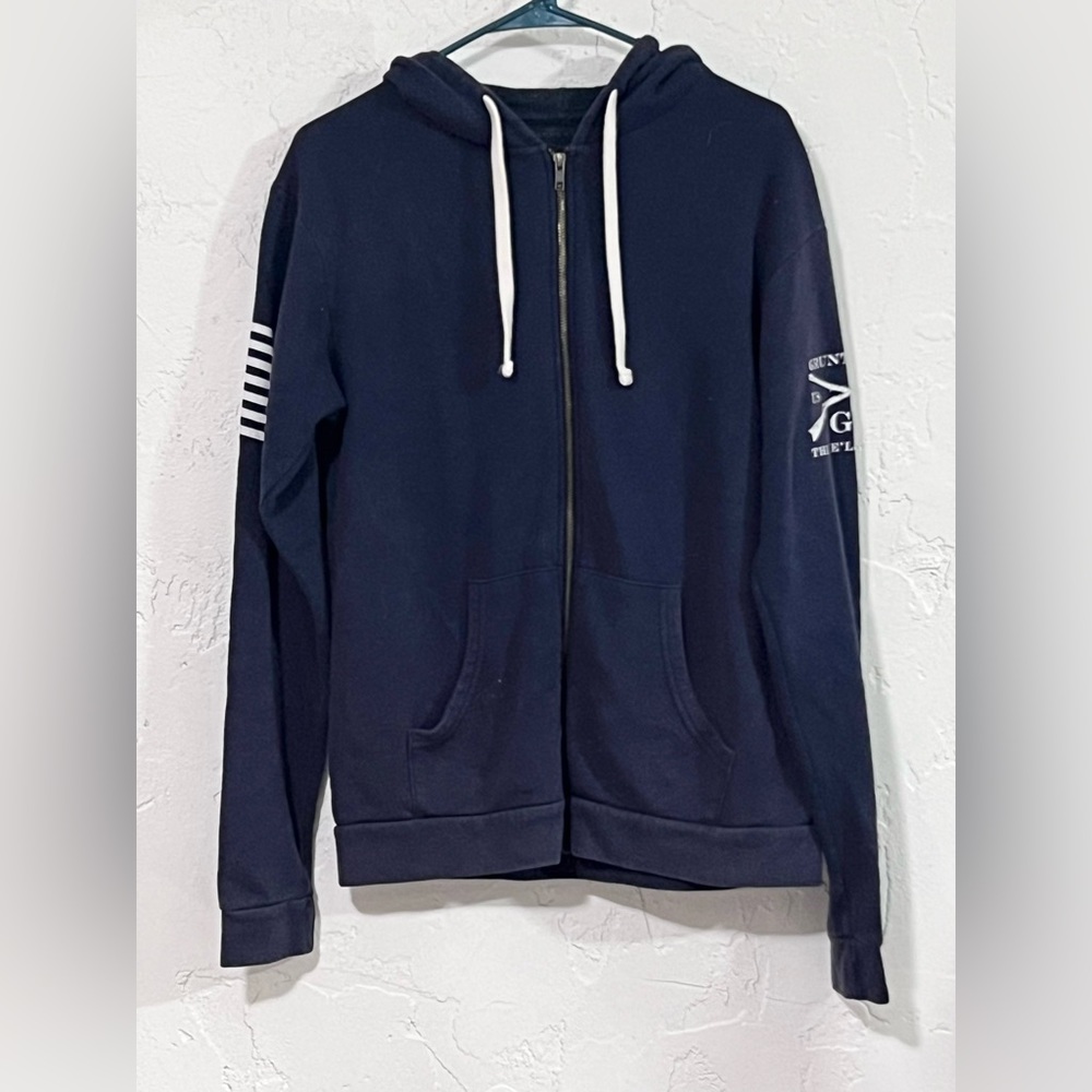 Grunt Style Zip Up Hoodie size Medium